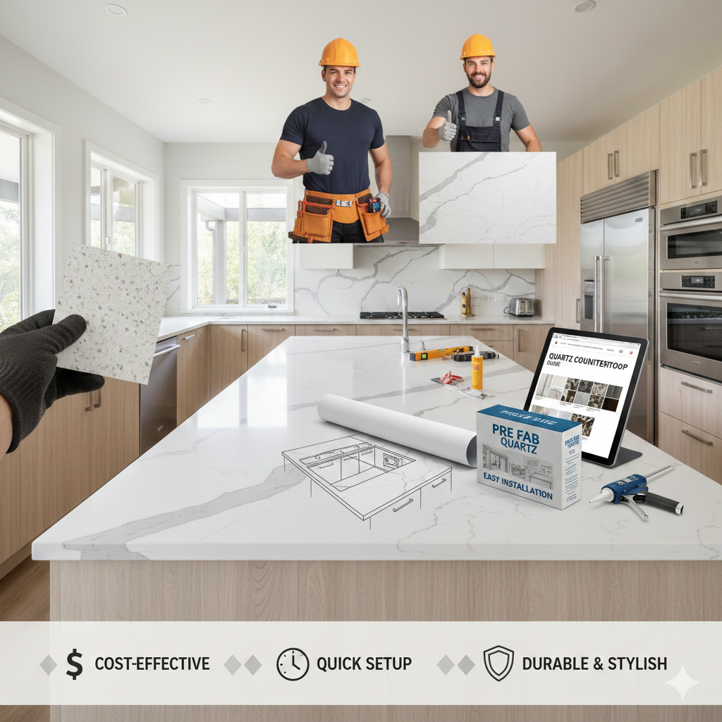 White Quartz for Countertops Benefits, Maintenance, and Design Ideas